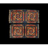 Tibetan Antique Rug Pair