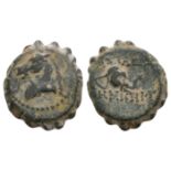 Ancient Greek Coins - Seleukid - Demetrius I Soter - Horse Head Bronze