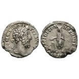 Roman Imperial Coins - Commodus - Emperor Sacrificing Denarius