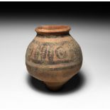 Indus Valley Painted Jar