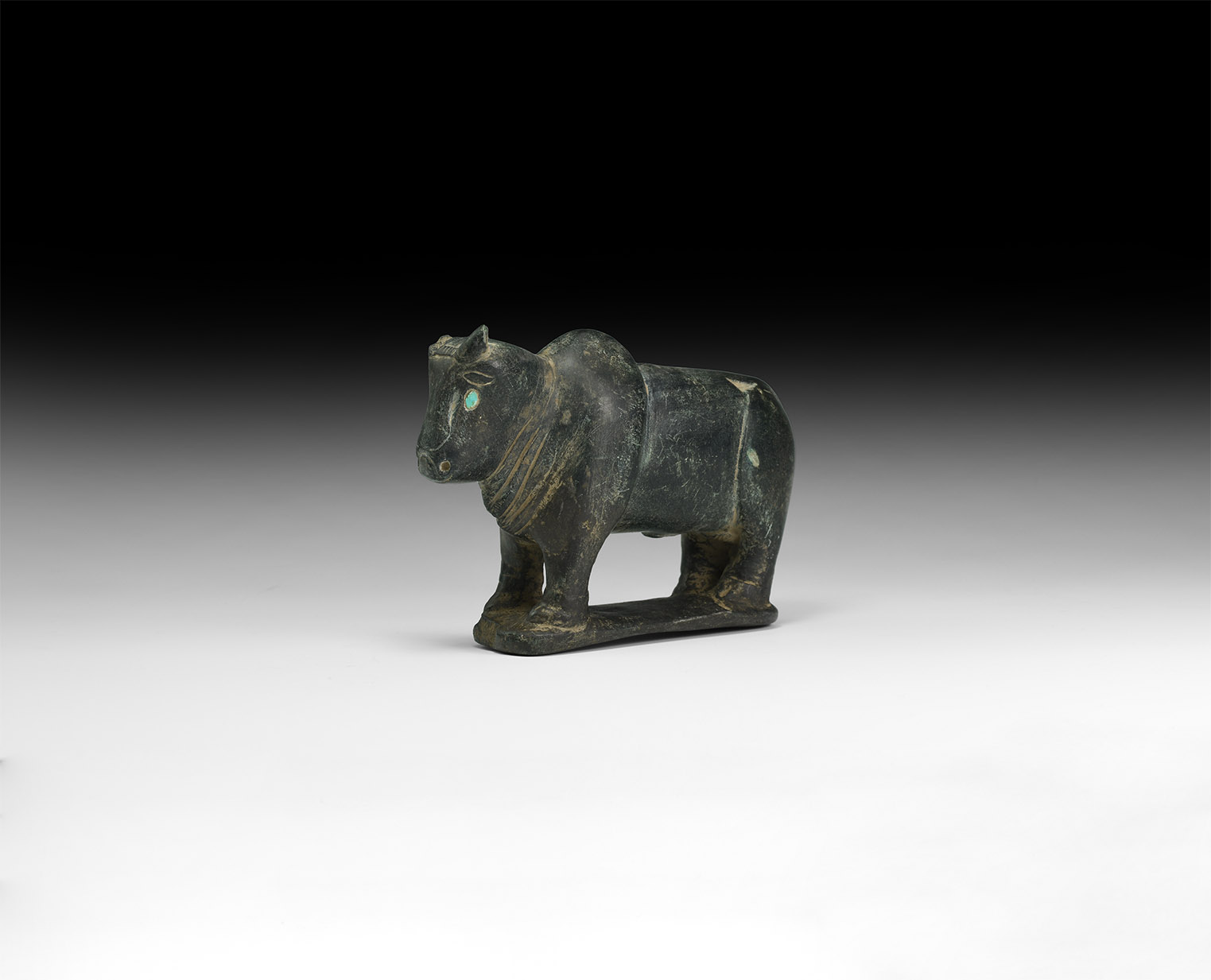 Indus Valley Carved Bull Statuette