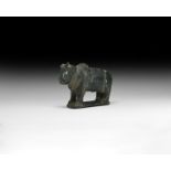 Indus Valley Carved Bull Statuette