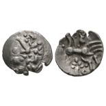 Celtic Iron Age Coins - Dobunni - 'Cotswold Eagle' - Large Flan Silver Unit
