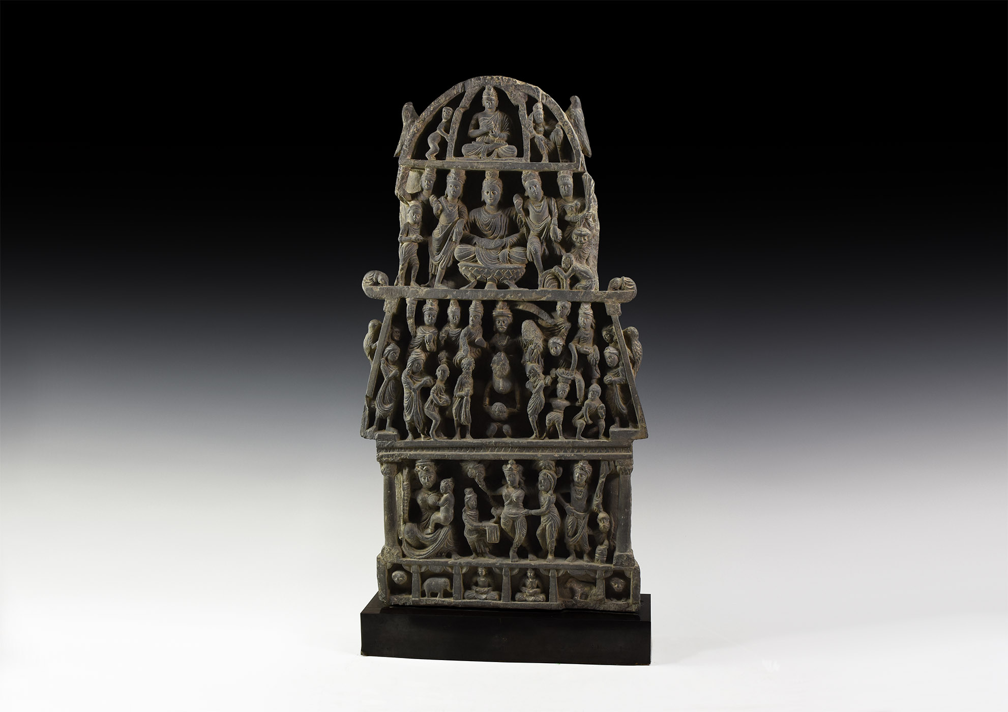 Gandharan Multi-Tier Stele