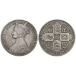 English Milled Coins - Victoria - '1847' - Cupro-Zinc Replica Gothic Crown