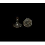 Medieval Chess Piece Seal Matrix