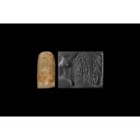 Western Asiatic Sumerian Cylinder Seal with Cuneiform Text