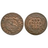 World Coins - Netherlands - Zeeland - 1768 - Duit