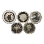 English Milled Coins - Elizabeth II - Silver Commemoratives and Bullion Issues [5]
