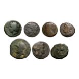 Ancient Greek Coins - Sicily and Southern Italy - Bronzes Group [7]