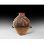 Chinese Neolithic Painted Jar