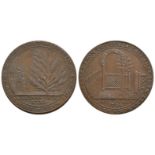 British Tokens - 18th Century - Somerset - Bath - 1794 - Botanic Garden Token Halfpenny