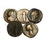 Roman Imperial Coins - Faustina I - Sestertii [5]