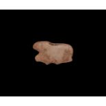 Western Asiatic Jemdet Nasr Recumbent Cow Amulet