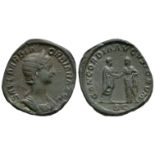 Roman Imperial Coins - Orbiana - Concordia Sesterius