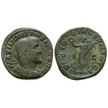 Roman Imperial Coins - Maximinus I - Victory Sestertius