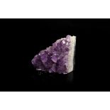 Natural History - Brazil Cut and Polished Amethyst Crystal Mineral Specimen