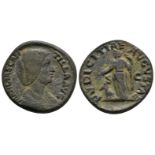 Roman Imperial Coins - Manlia Scantilla - Replica Sestertius