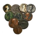 Roman Imperial Coins - Mixed Ases Group [10]