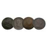 English Milled Coins - George III - Halfpennies [4]