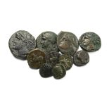 Ancient Greek Coins - Sicily - Mixed Bronzes Group [10]