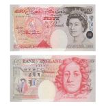 British Banknotes - Bank of England - 1993 Modified Issue - £50