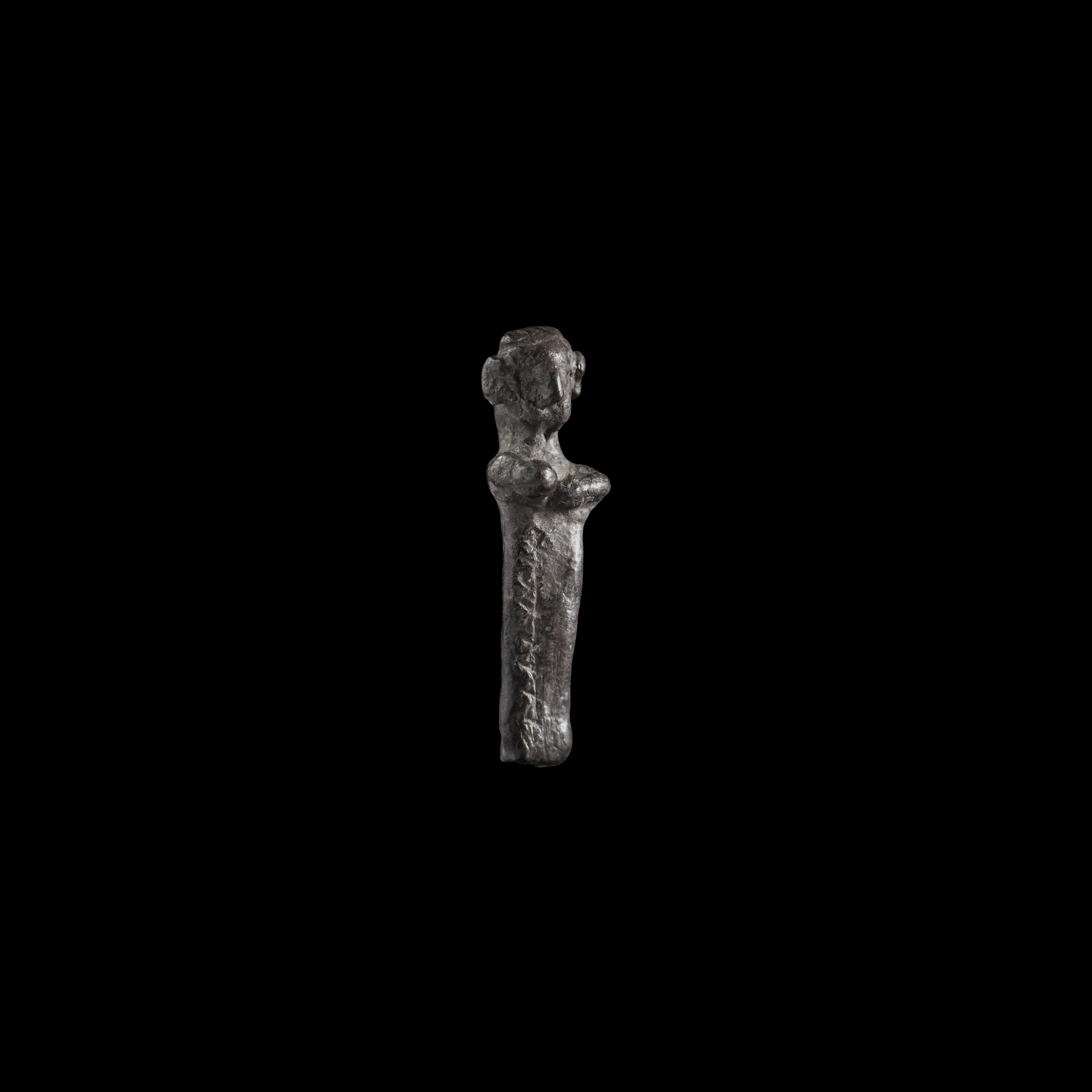 Western Asiatic Canaanite Silver Statuette