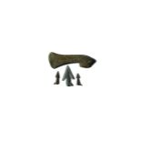 Bronze Age Votive Axehead and Arrowhead Group