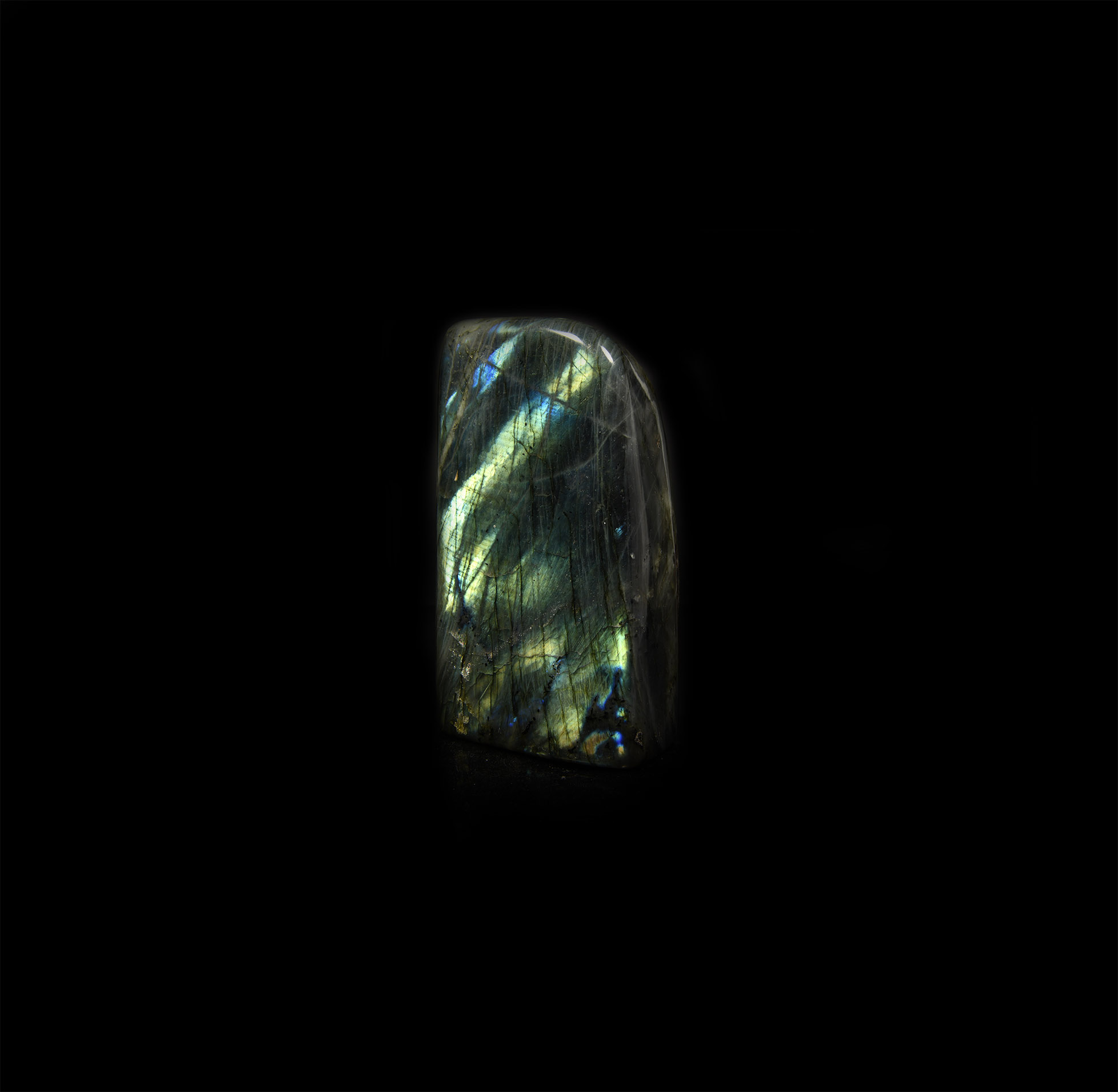 Natural History - Large Polished Labradorite Column