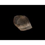 Roman Bowl Fragment with Hearth