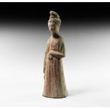 Chinese Tang Figure of a Lady
