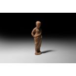 Greek Terracotta Votive Figure