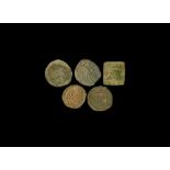 Medieval to Post Medieval Gold Coin Weight Collection