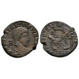 Roman Imperial Coins - Constantius Gallus - Soldier Spearing Horseman Nummus