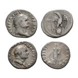 Roman Imperial Coins - Vespasian - Denarii [2]