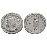 Roman Imperial Coins - Philip II - Emperor Standing Antoninianus