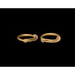 Viking Gold Twisted Ring