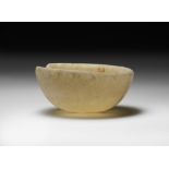 Egyptian Alabaster Bowl