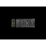 Western Asiatic Cylinder Seal with Figures