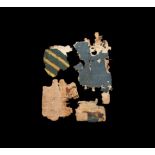 Egyptian Papyrus Fragment Group