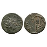 Roman Imperial Coins - Tetricus or Gallienus - Barbarous Implements Antoninianus