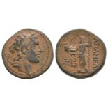 Ancient Greek Coins - Seleukid - Alexander I - Countermarked Zeus Unit