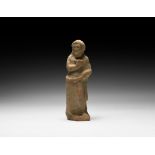 Greek Terracotta Votive Figure