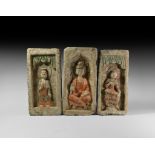 Chinese Northern Wei Buddha Brick Collection