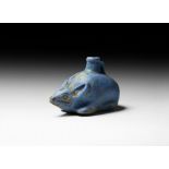 Egyptian Blue Mouse Vessel