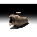 Amlash Recumbent Lion Rhyton