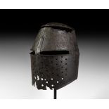 Medieval German Great Helm