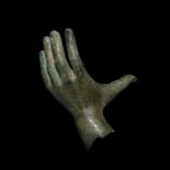 Roman Bronze Statue Hand