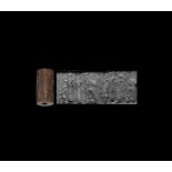 Cylinder Seal with Worship Scene