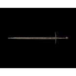 Medieval Cut-and-Thrust Sword